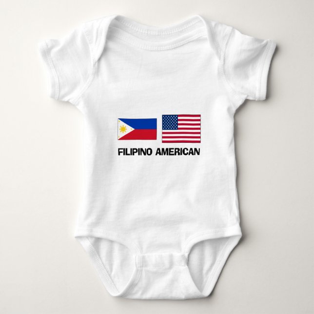 Filipino American Tee Shirt (Framsida)