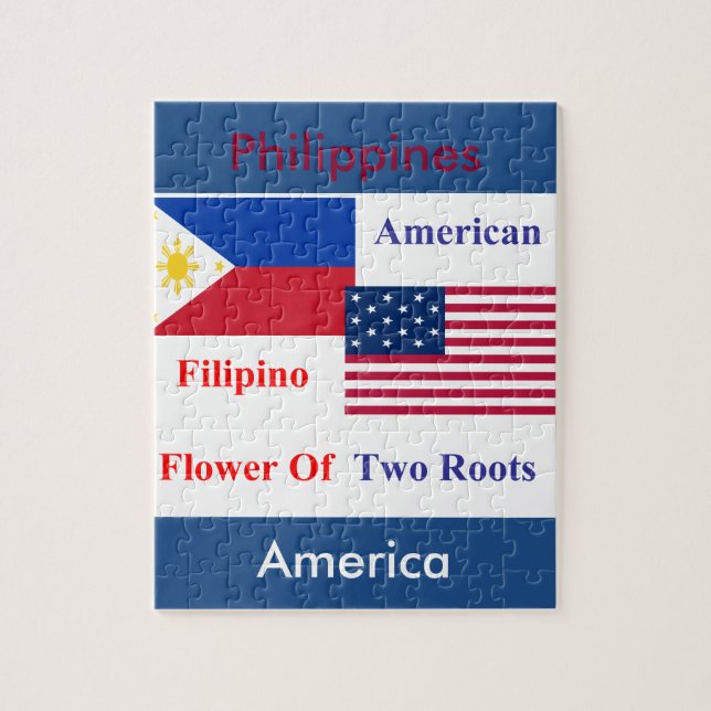 Filipino-amerikan Pussel (Vertikal)