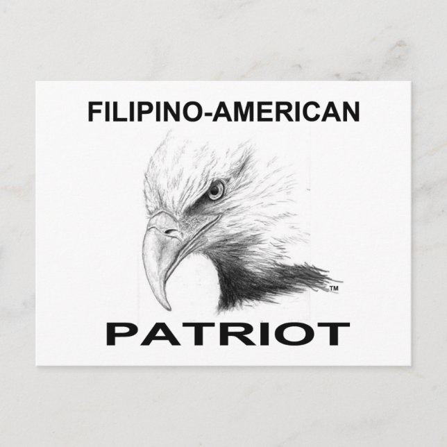 Filipino-amerikan Vykort (Framsida)