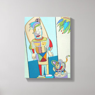 "Filipino and Cat" av Ruchell Alexander Canvastryck