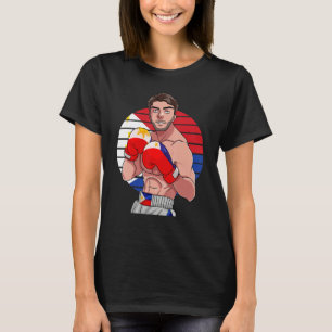 Filipino Boxer Philippines Flagga Laban Lang Boxin T Shirt