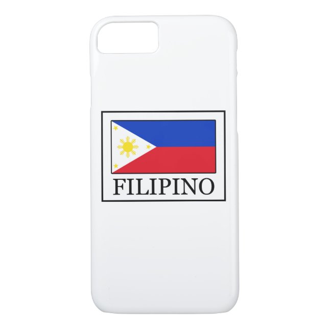 Filipino Case-Mate iPhone Skal (Baksida)