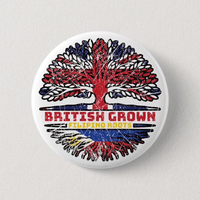 Filipino Filippinen Storbritannien Storbritannien  Knapp (Framsida)