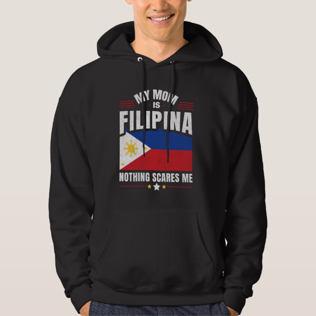 Filipino Filippinerna Min Mamma är FILIPINA Ingent Hoodie (Framsida)
