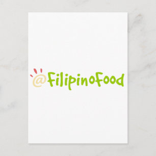 Filipino Food Vykort