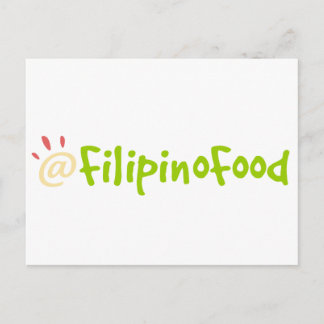 Filipino Food Vykort