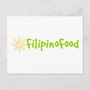 Filipino Food Vykort
