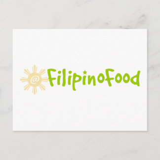 Filipino Food Vykort