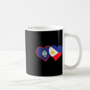 Filipino Guam Heart Pinoy Chamorro Philippines Gua Kaffemugg