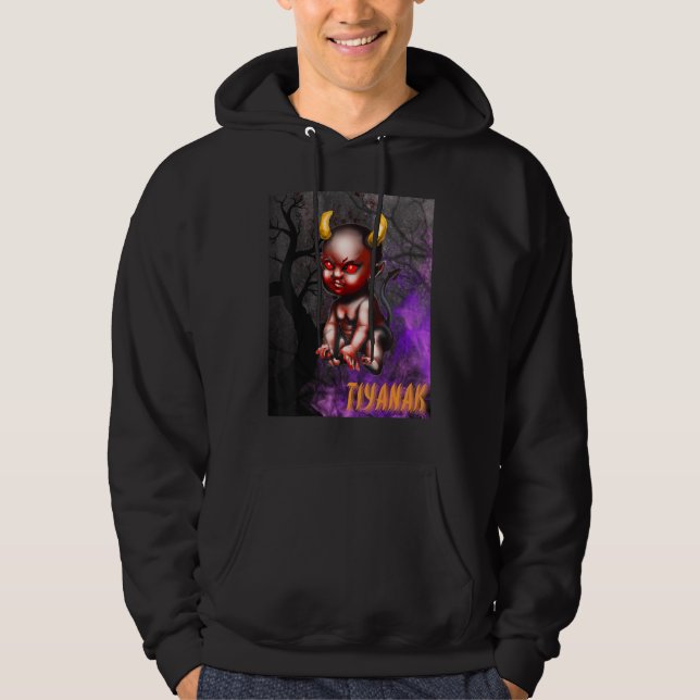 FILIPINO HALLOWEEN Tiyanak Baby Aswang Pinoy Mytho Hoodie (Framsida)