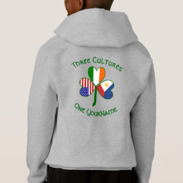 Filipino Irish USA Shamrock Flagga Personlig T Shirt