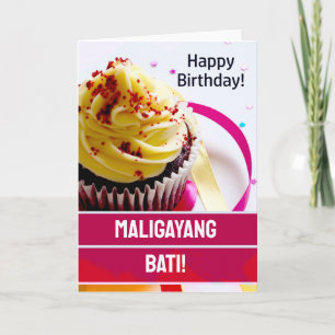 Filipino Maligayang Bati Filippinernas födelsedag Kort