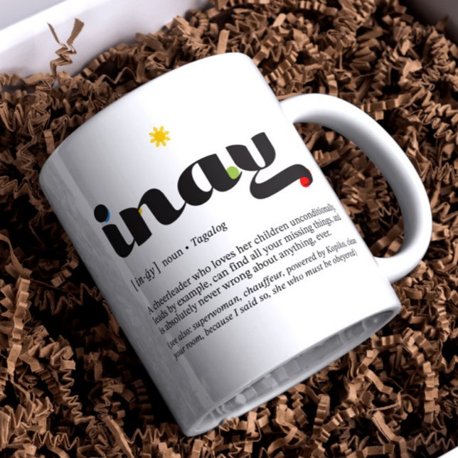 Filipino Mamma Mugg — Inay (Tagalog) (Skapare uppladdad)