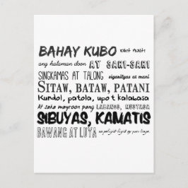 Filipino Nursery Rhyme Series Vykort