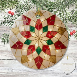 Filipino Parol Comfort Julsouvenir Julgransprydnad Keramik
