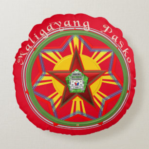Filipino Parol, Jeepney, Filippinernas Flagga Rund Kudde