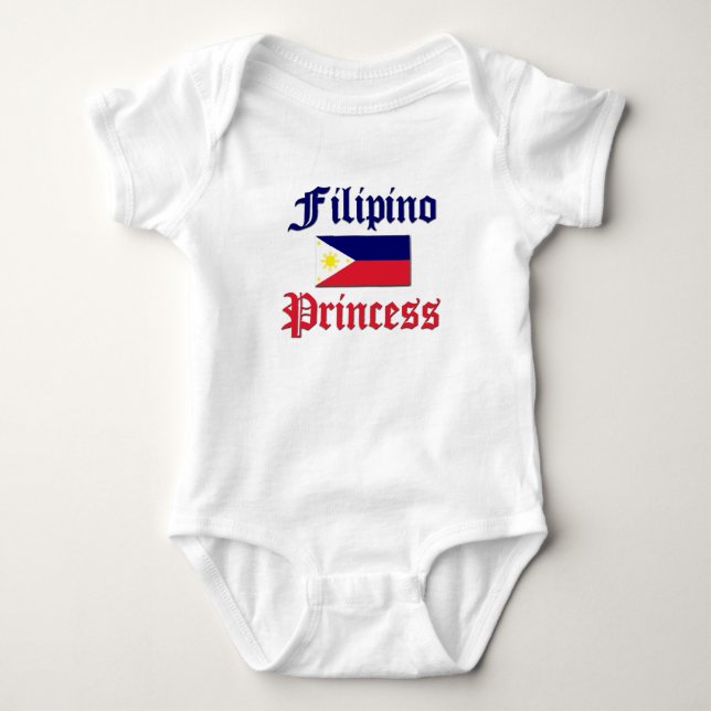 Filipino Princess Tee Shirt (Framsida)