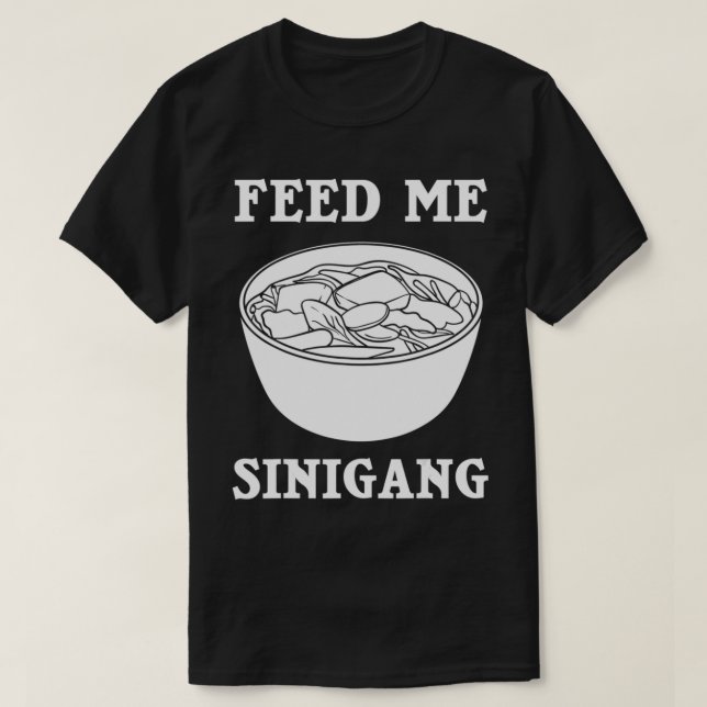 Filipino Sinigang Gift Pinoy Soppa Mi T Shirt (Design framsida)