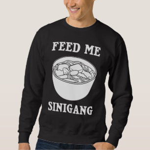 Filipino Sinigang Pinoy Soppa Mix Lång Ärmad Tröja