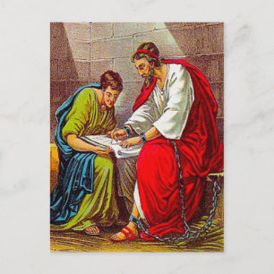 Filipper 1 Paul's Brev till Saints vycard Vykort
