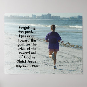 Filipper 3:13-14 Pressmeddelande Poster