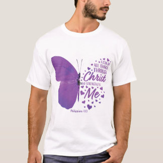 Filipper 413 Christian Bible Verse Gifts Butter T Shirt