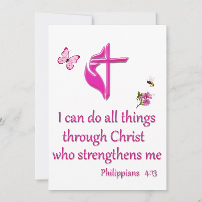 Filipperbrevet 4:16  julkort (Framsida)