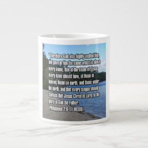 Filipperna 2:9-11 WEBU Mug Jumbo Mugg