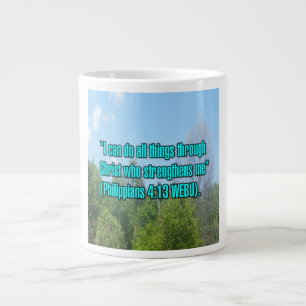 Filipperna 4:13 WEBU Mug Jumbo Mugg
