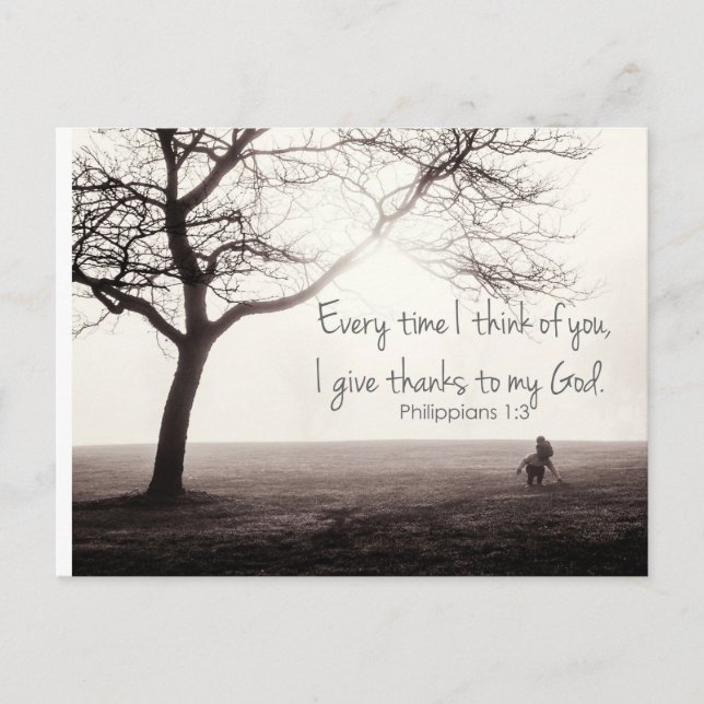 filippi 1:3-vykort vykort (Framsida)