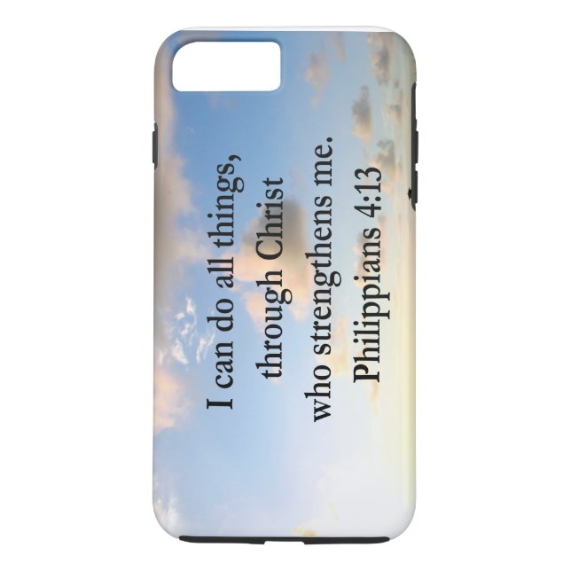 FILIPPIANER 4:13 HOPE Case-Mate iPhone SKAL (Baksida)