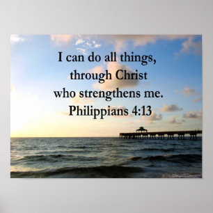 FILIPPIANER 4:13 HOPE POSTER