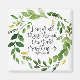 Filippians Bible Scripture VERNIGE Magnet