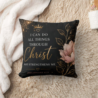 Filippierbrevet 4:13 Blommig Kastkudde Kudde