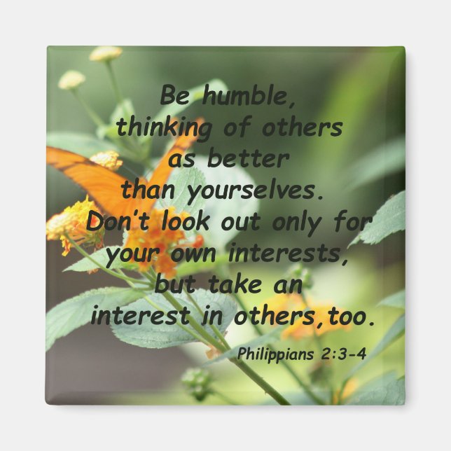 Filippinerna 2:3-4 magnet (Framsidan)