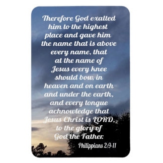 Filippinerna 2:9-11 magnet