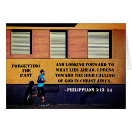 Filippinerna 3:13-14 Smidning av det tidigare kort