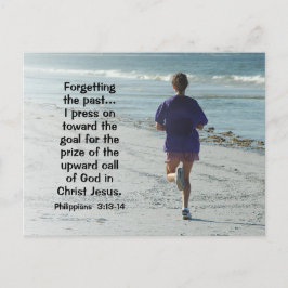 Filippinerna 3:13 Förfalskning, bibel Vykort