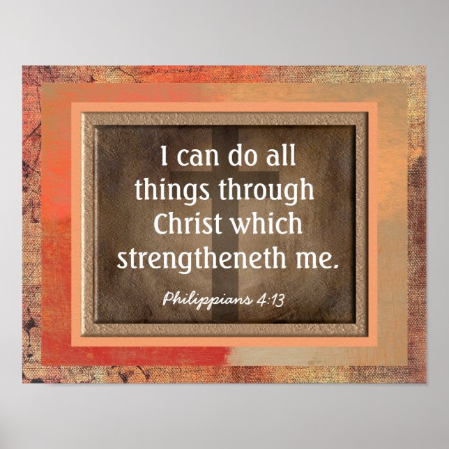 Filippinerna 4:13 Art Print Poster (Framsidan)