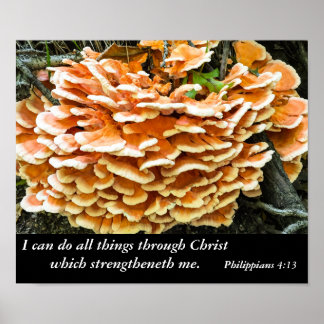 Filippinerna 4:13 Bible Verse Poster