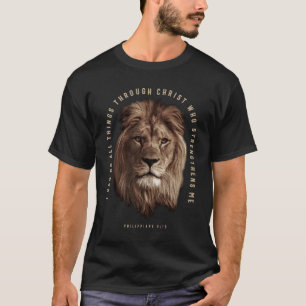 Filippinerna 4:13 Christian Bible Verse T Shirt