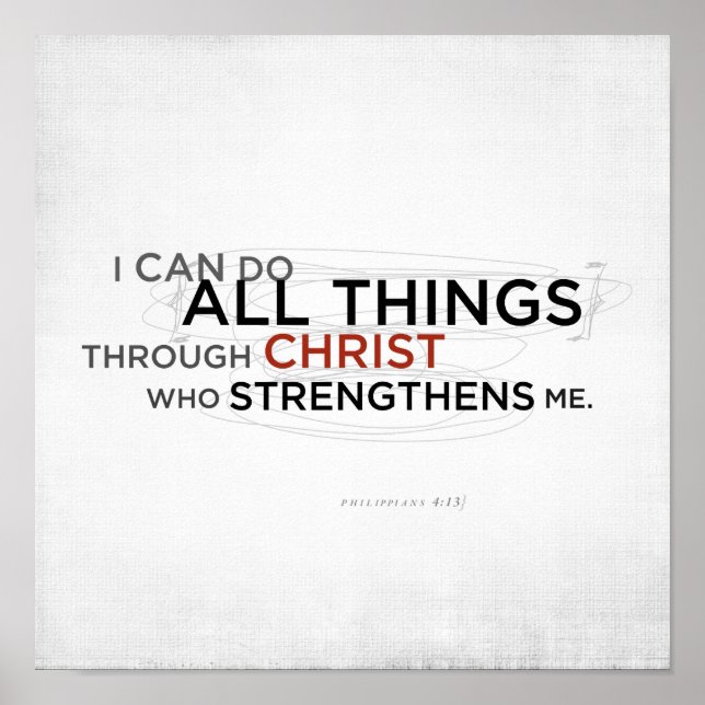 Filippinerna 4:13 II Poster (Framsidan)