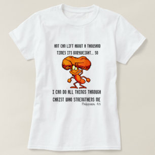 Filippinerna 4:13 - jag kan göra allt Sak genom J T Shirt