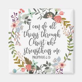 Filippinerna 4:13 Jag kan göra allt sak Magnet