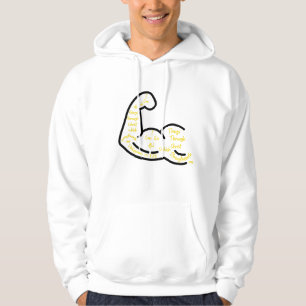 Filippinerna 4:13 KJV Bible Verse Manar Hoodie