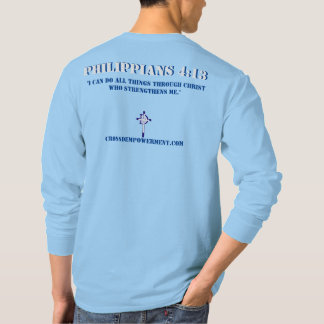 Filippinerna 4:13-Långärmaders t-shirt