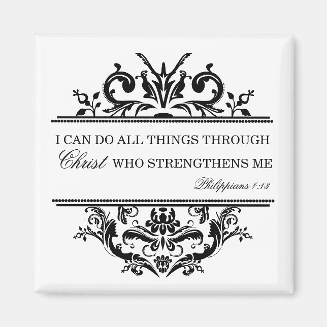 Filippinerna 4:13 magnet (Framsidan)