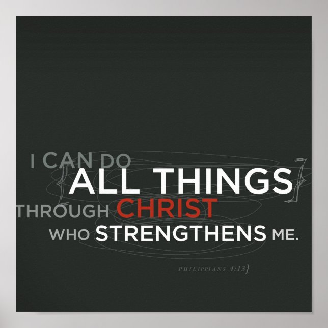 Filippinerna 4:13 poster (Framsidan)
