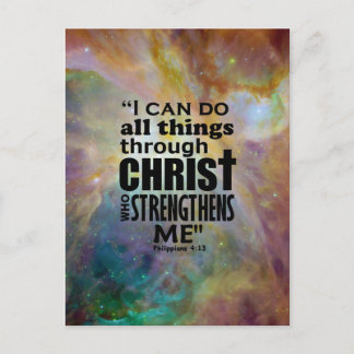 Filippinerna 4:13 vykort