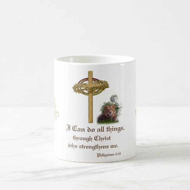 Filippinerna 4:16 magisk mugg (Center)